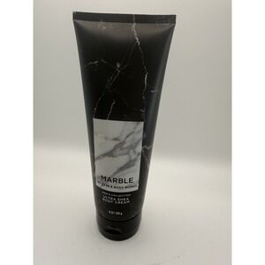 Bath & Body Works Marble Pour Homme Men's Collection Ultra Shea Body Cream 8 oz